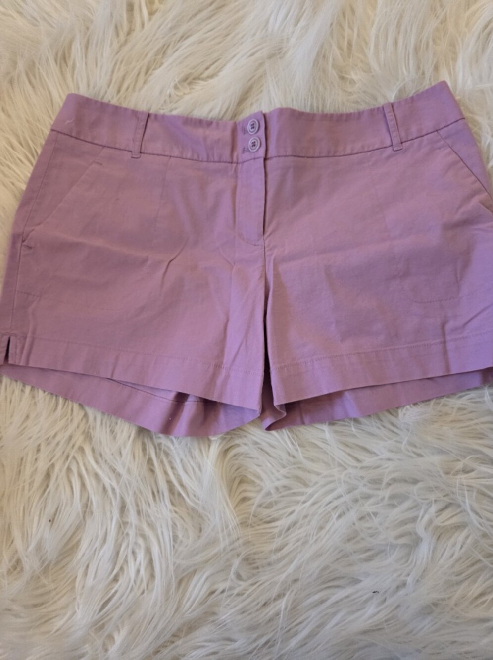 Women’s Casual Flat Front Shorts 4 Inch inseam